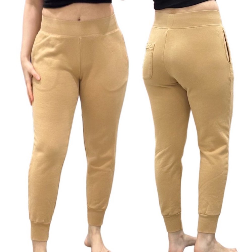 Aritzia Tna Cozy AF Fleece Perfect Pocket Jogger Sweatpants in GD Sand Bluff